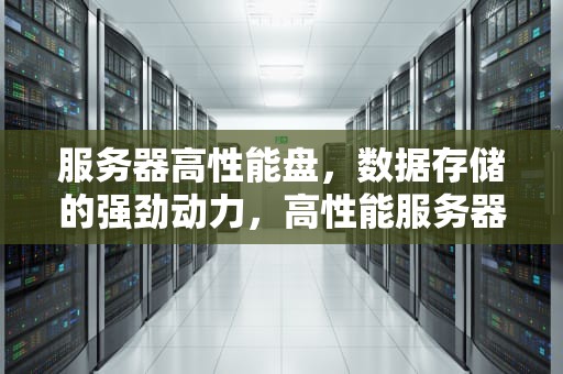 服务器高性能盘，数据存储的强劲动力，高性能服务器配置