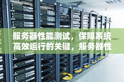 服务器性能测试，保障系统高效运行的关键，服务器性能测试指的是什么