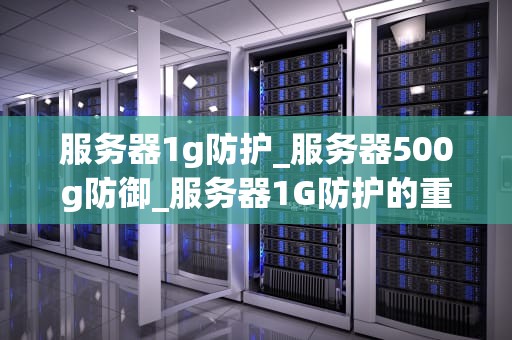 服务器1g防护_服务器500g防御_服务器1G防护的重要性及其实现方式