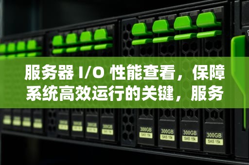服务器 I/O 性能查看，保障系统高效运行的关键，服务器io性能测试
