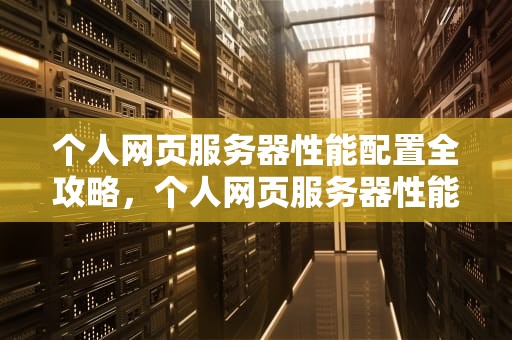 个人网页服务器性能配置全攻略，个人网页服务器性能配置怎么设置