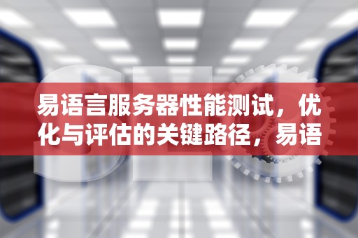 易语言服务器性能测试，优化与评估的关键路径，易语言 服务器