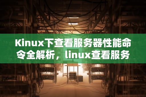 Kinux下查看服务器性能命令全解析，linux查看服务器性能命令