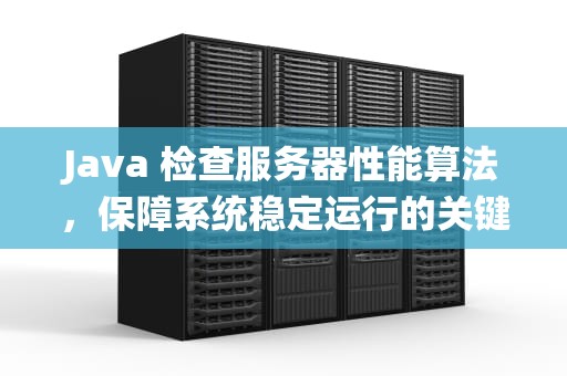 Java 检查服务器性能算法，保障系统稳定运行的关键，java检查服务器性能算法是什么