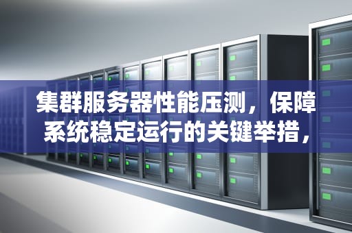 集群服务器性能压测，保障系统稳定运行的关键举措，集群压测怎么操作