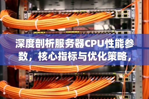 深度剖析服务器CPU性能参数，核心指标与优化策略，服务器cpu性能参数怎么看