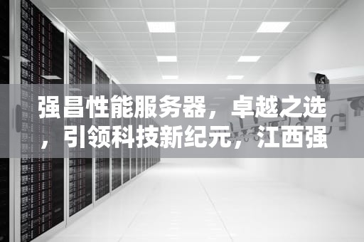 强昌性能服务器，卓越之选，引领科技新纪元，江西强昌实业有限公司