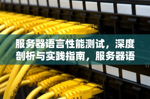 服务器语言性能测试，深度剖析与实践指南，服务器语言性能测试方法