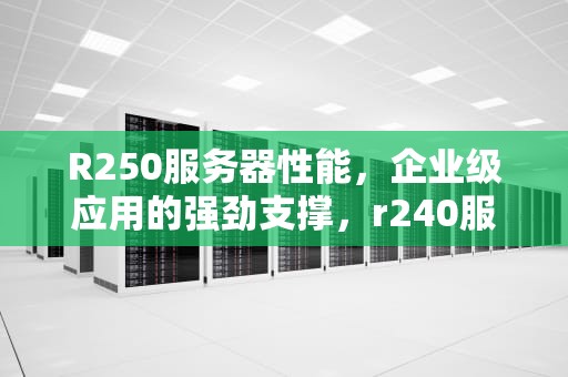 R250服务器性能，企业级应用的强劲支撑，r240服务器