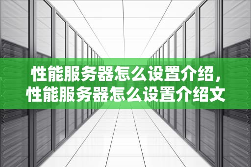 性能服务器怎么设置介绍，性能服务器怎么设置介绍文件