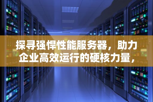探寻强悍性能服务器，助力企业高效运行的硬核力量，强悍性能服务器有哪些品牌