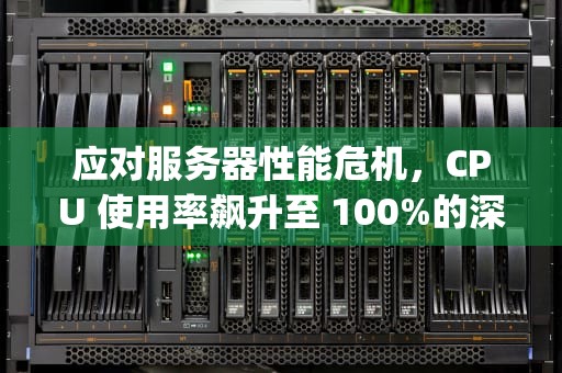 应对服务器性能危机，CPU 使用率飙升至 100%的深度剖析与解决之道，服务器cpu使用率100怎么办