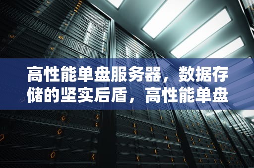 高性能单盘服务器，数据存储的坚实后盾，高性能单盘服务器有哪些