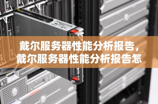 戴尔服务器性能分析报告，戴尔服务器性能分析报告怎么写