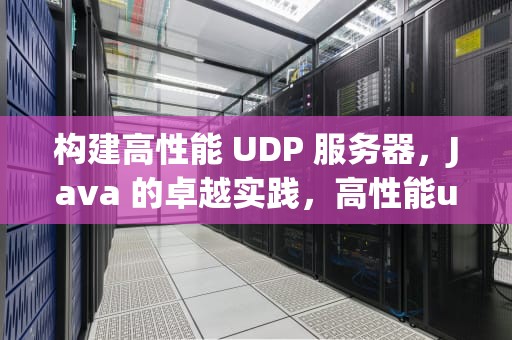 构建高性能 UDP 服务器，Java 的卓越实践，高性能udp服务器