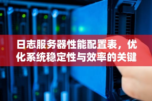 日志服务器性能配置表，优化系统稳定性与效率的关键，日志服务器性能配置表怎么看