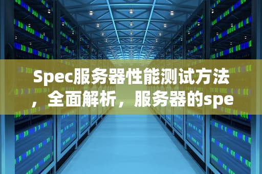 Spec服务器性能测试方法，全面解析，服务器的spec值是什么意思