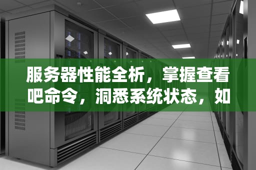 服务器性能全析，掌握查看吧命令，洞悉系统状态，如何查看服务器性能指标