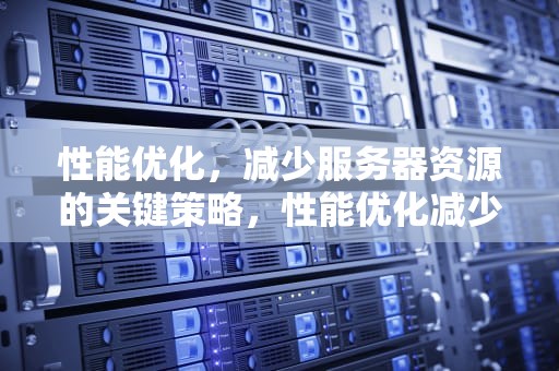 性能优化，减少服务器资源的关键策略，性能优化减少服务器资源的方法
