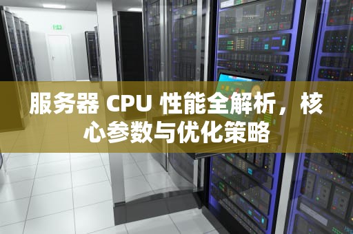 服务器 CPU 性能全解析，核心参数与优化策略