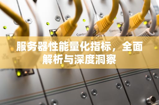 服务器性能量化指标，全面解析与深度洞察