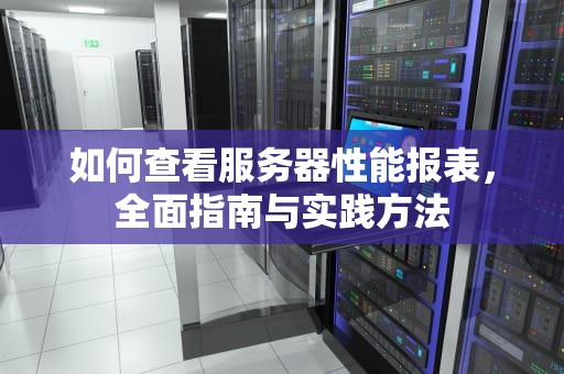 如何查看服务器性能报表，全面指南与实践方法