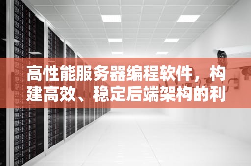 高性能服务器编程软件，构建高效、稳定后端架构的利器