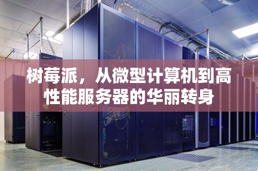 树莓派，从微型计算机到高性能服务器的华丽转身