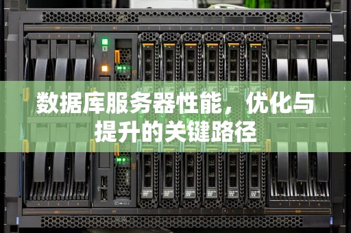 数据库服务器性能，优化与提升的关键路径