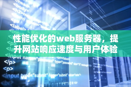 性能优化的web服务器，提升网站响应速度与用户体验的关键