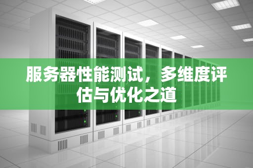 服务器性能测试，多维度评估与优化之道