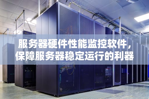 服务器硬件性能监控软件，保障服务器稳定运行的利器