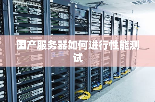 国产服务器如何进行性能测试