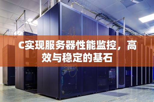 C实现服务器性能监控，高效与稳定的基石
