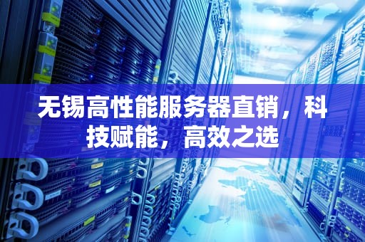 无锡高性能服务器直销，科技赋能，高效之选