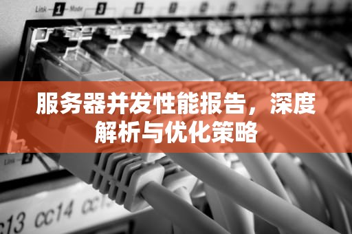服务器并发性能报告，深度解析与优化策略