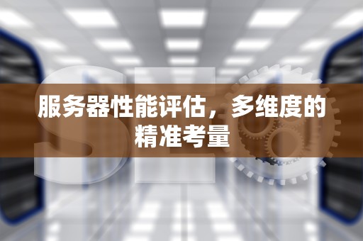 服务器性能评估，多维度的精准考量