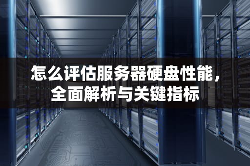 怎么评估服务器硬盘性能，全面解析与关键指标