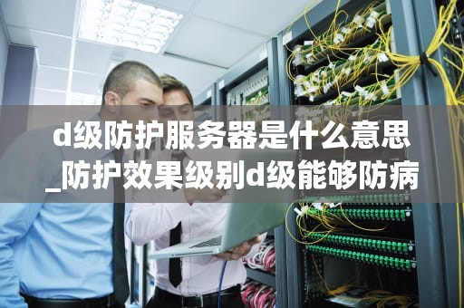 d级防护服务器是什么意思_防护效果级别d级能够防病毒吗_深度剖析：D级防护服务器的含义与重要性