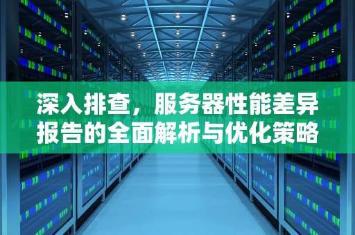 深入排查，服务器性能差异报告的全面解析与优化策略