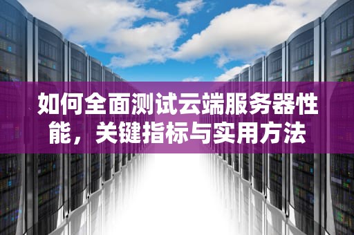 如何全面测试云端服务器性能，关键指标与实用方法