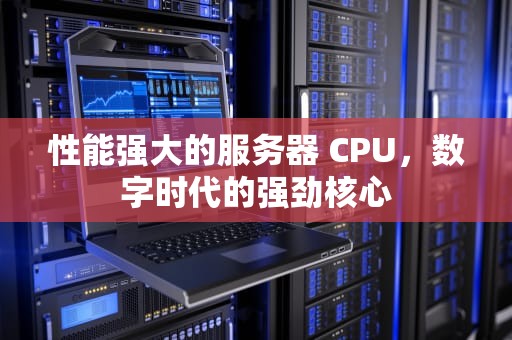 性能强大的服务器 CPU，数字时代的强劲核心
