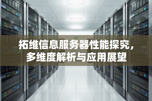 拓维信息服务器性能探究，多维度解析与应用展望