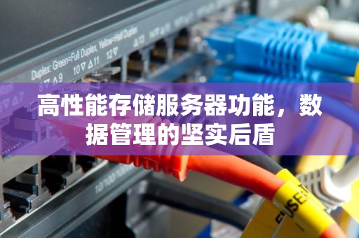 高性能存储服务器功能，数据管理的坚实后盾