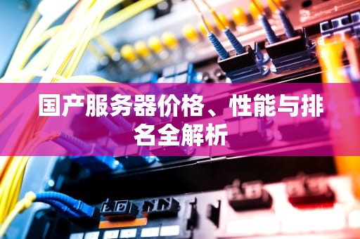 国产服务器价格、性能与排名全解析