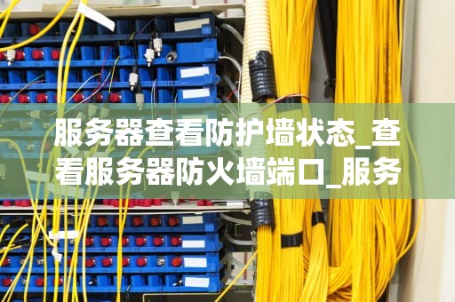 服务器查看防护墙状态_查看服务器防火墙端口_服务器防护墙状态的检查与管理