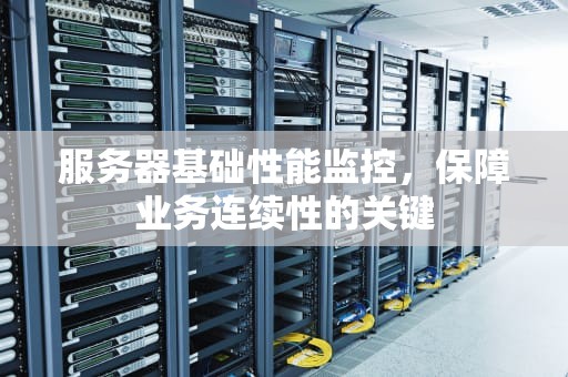 服务器基础性能监控，保障业务连续性的关键