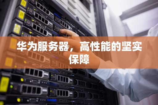 华为服务器，高性能的坚实保障