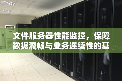 文件服务器性能监控，保障数据流畅与业务连续性的基石