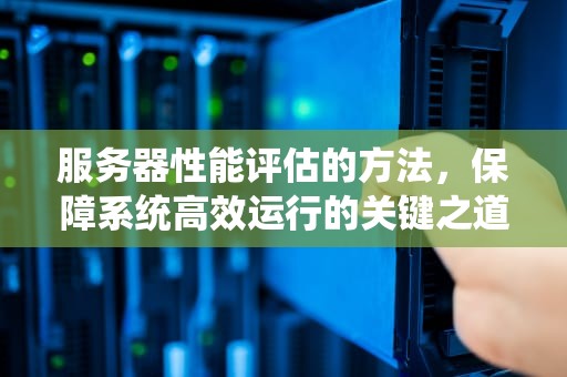 服务器性能评估的方法，保障系统高效运行的关键之道